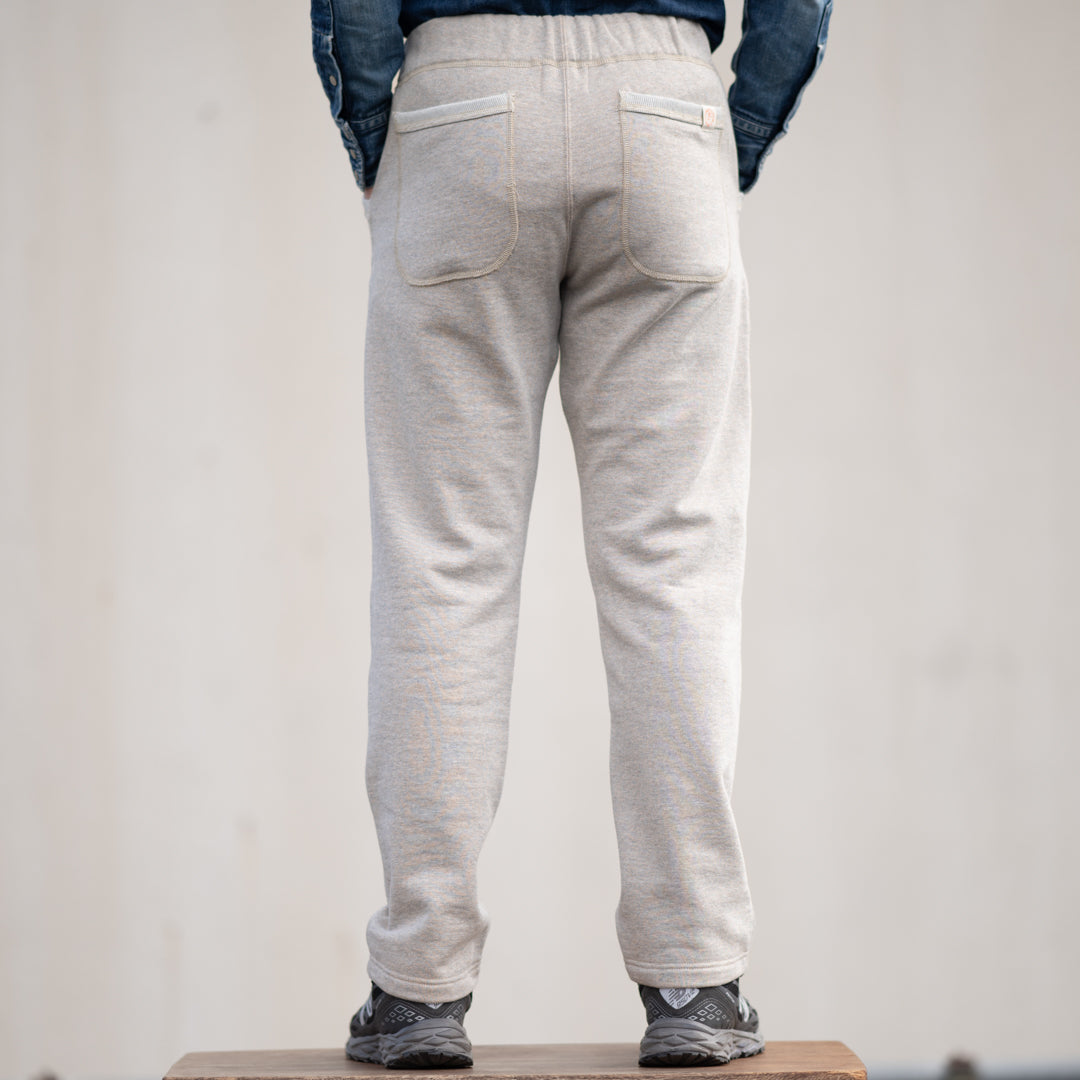 Sweat Pants Organic brown × gray Heather Cotton 14th Anniversary