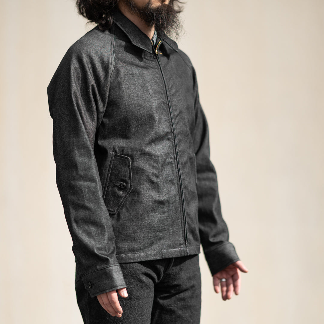 Dog Ear Jacket West Point Denim black