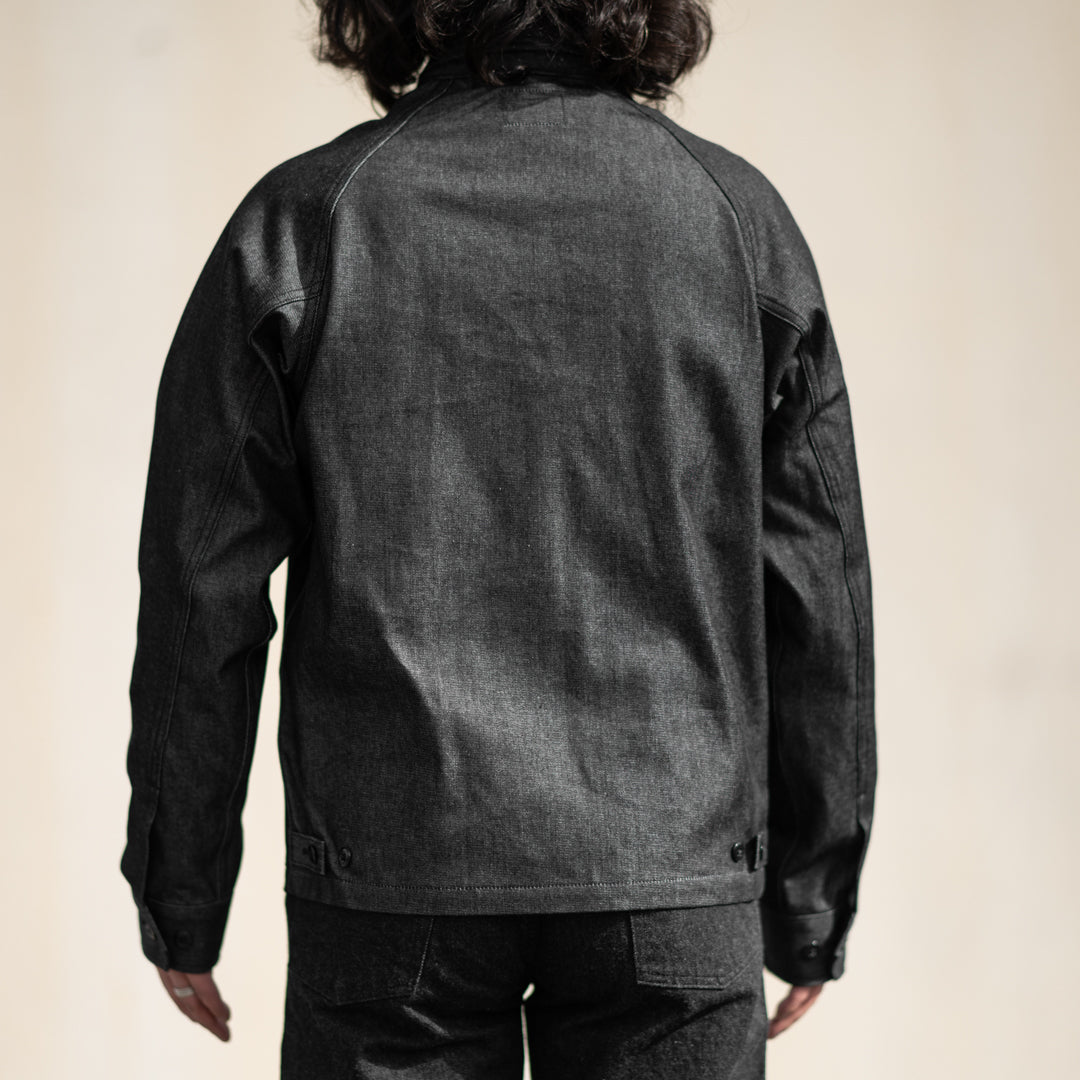 Dog Ear Jacket West Point Denim black