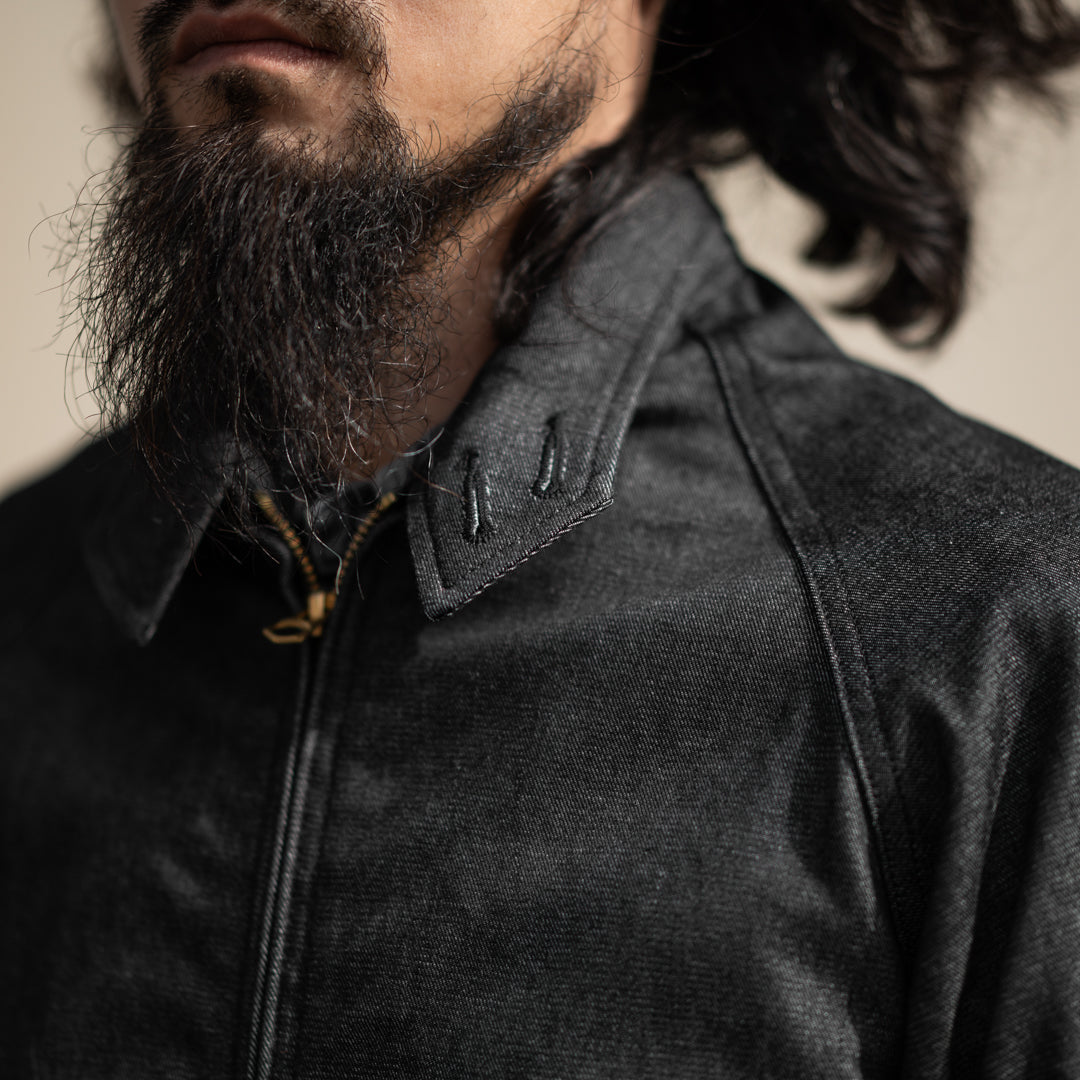 Dog Ear Jacket West Point Denim black