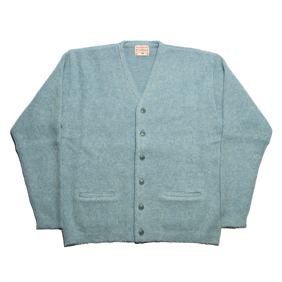 Alpaca Mohair Cardigan light blue