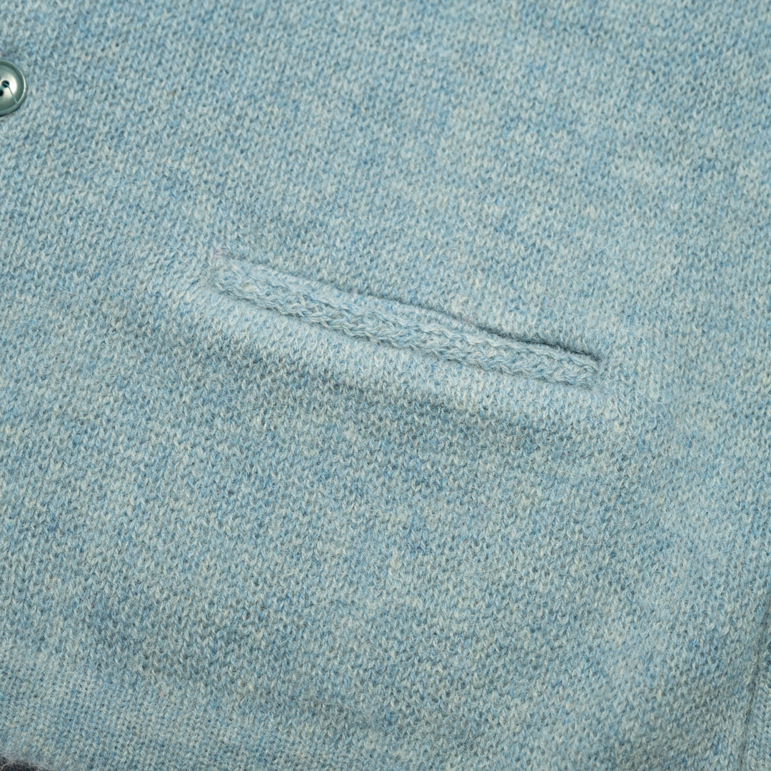 Alpaca Mohair Cardigan light blue