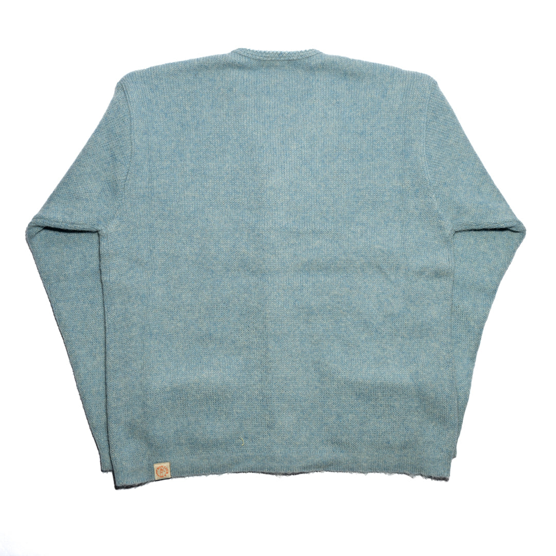 Alpaca Mohair Cardigan light blue