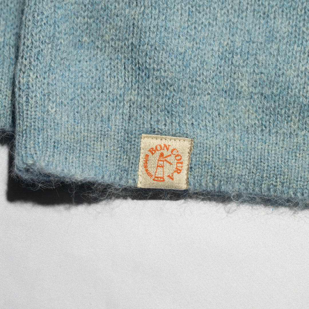 Alpaca Mohair Cardigan light blue