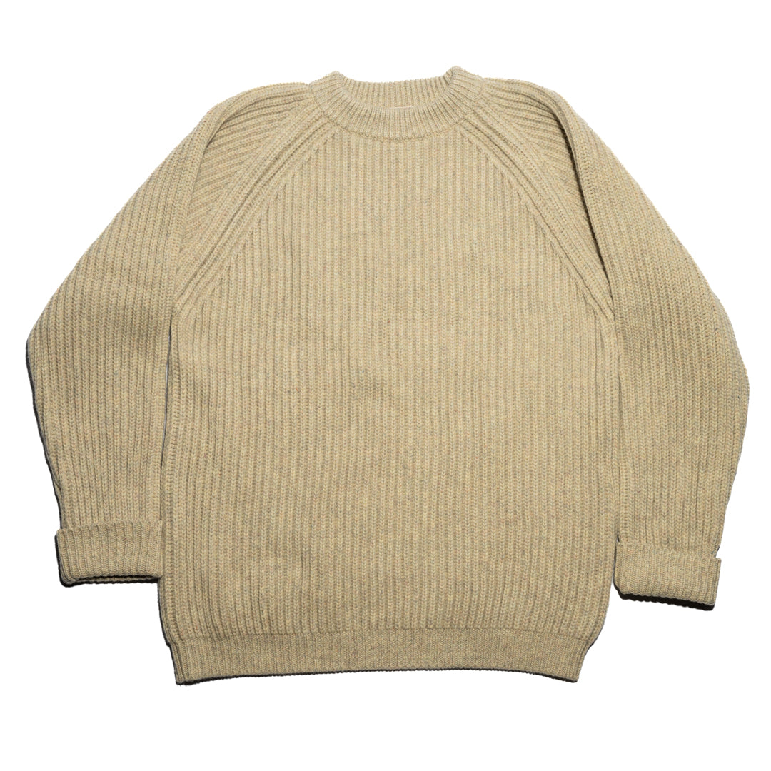 Fisherman Sweater Cashmere heather natural mix