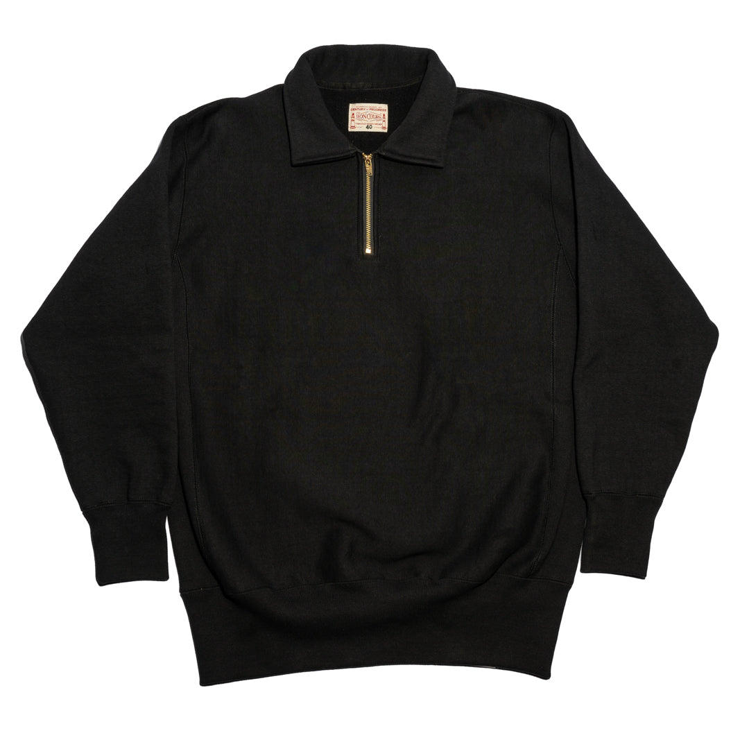 Half Zip Sweatshirt black