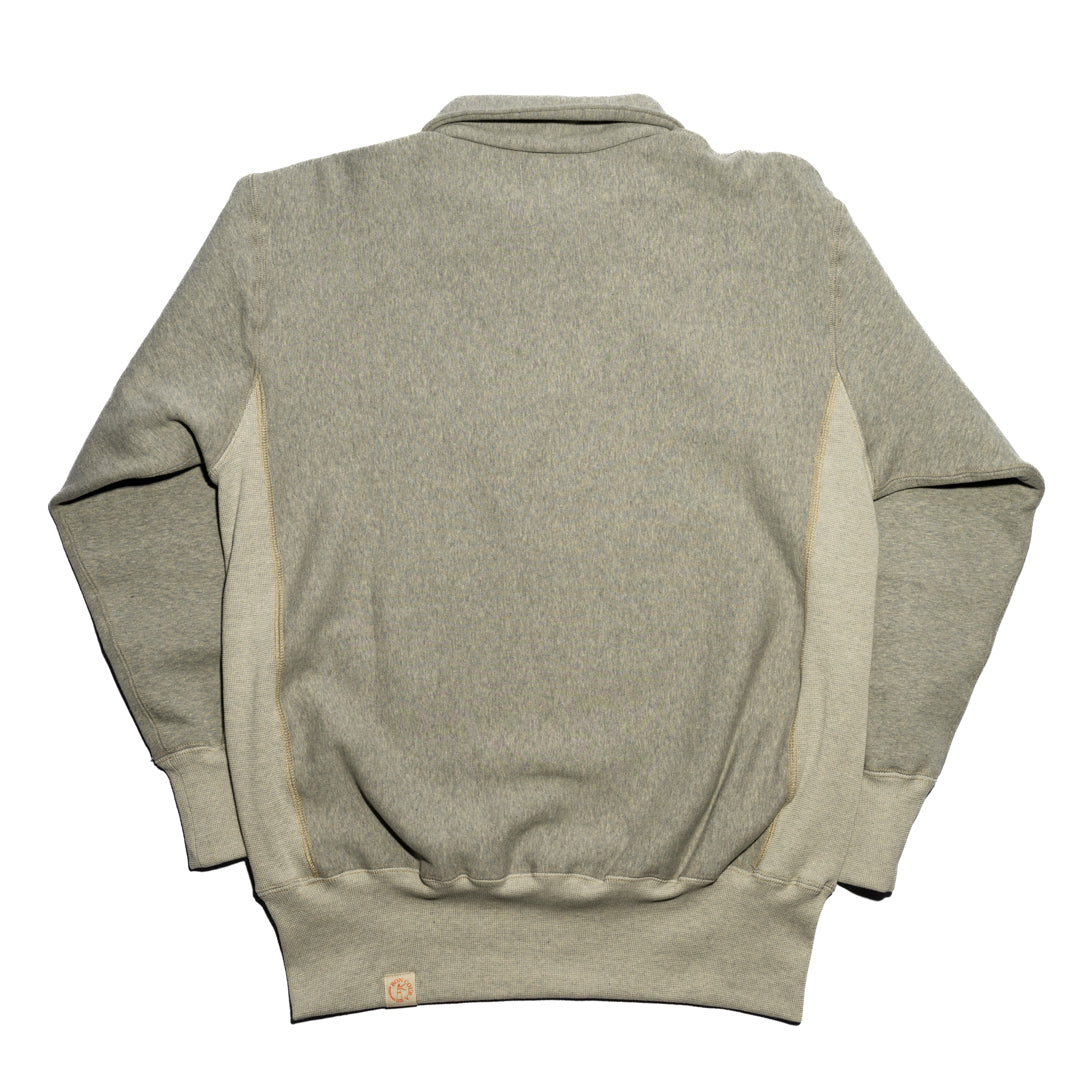 Half Zip Sweatshirt gray Heather