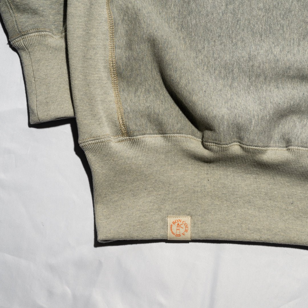 Half Zip Sweatshirt gray Heather