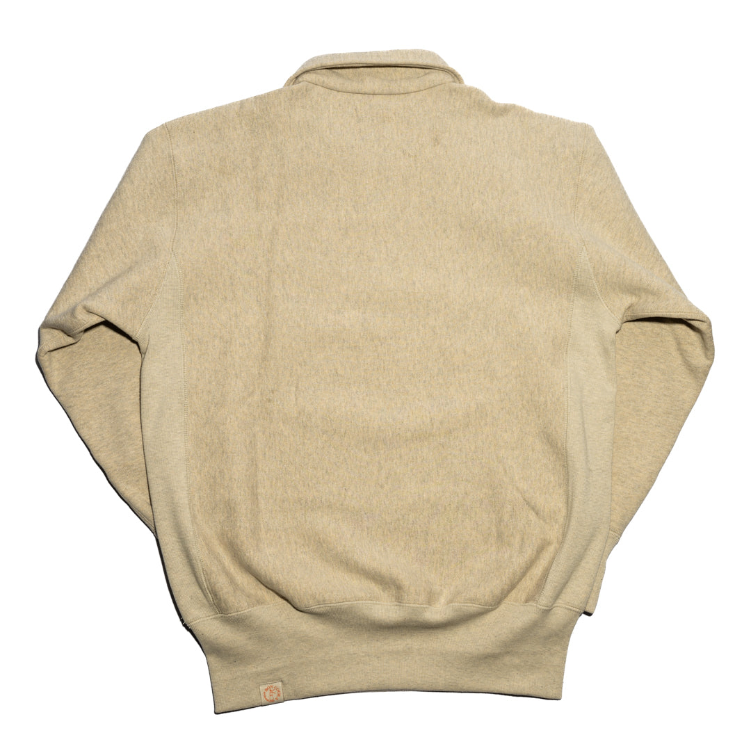 Half Zip Sweatshirt oatmeal Heather