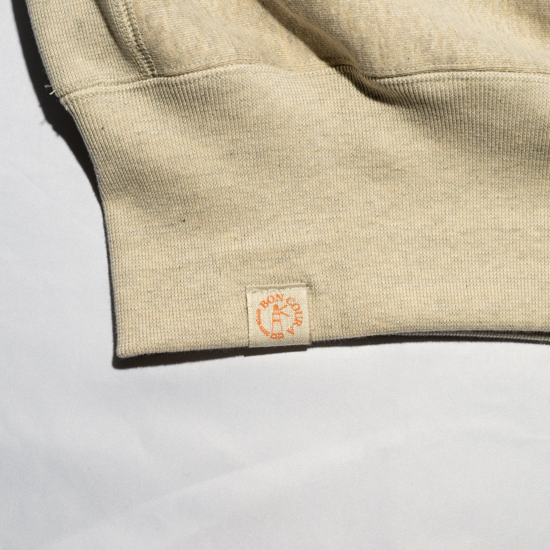 Half Zip Sweatshirt oatmeal Heather