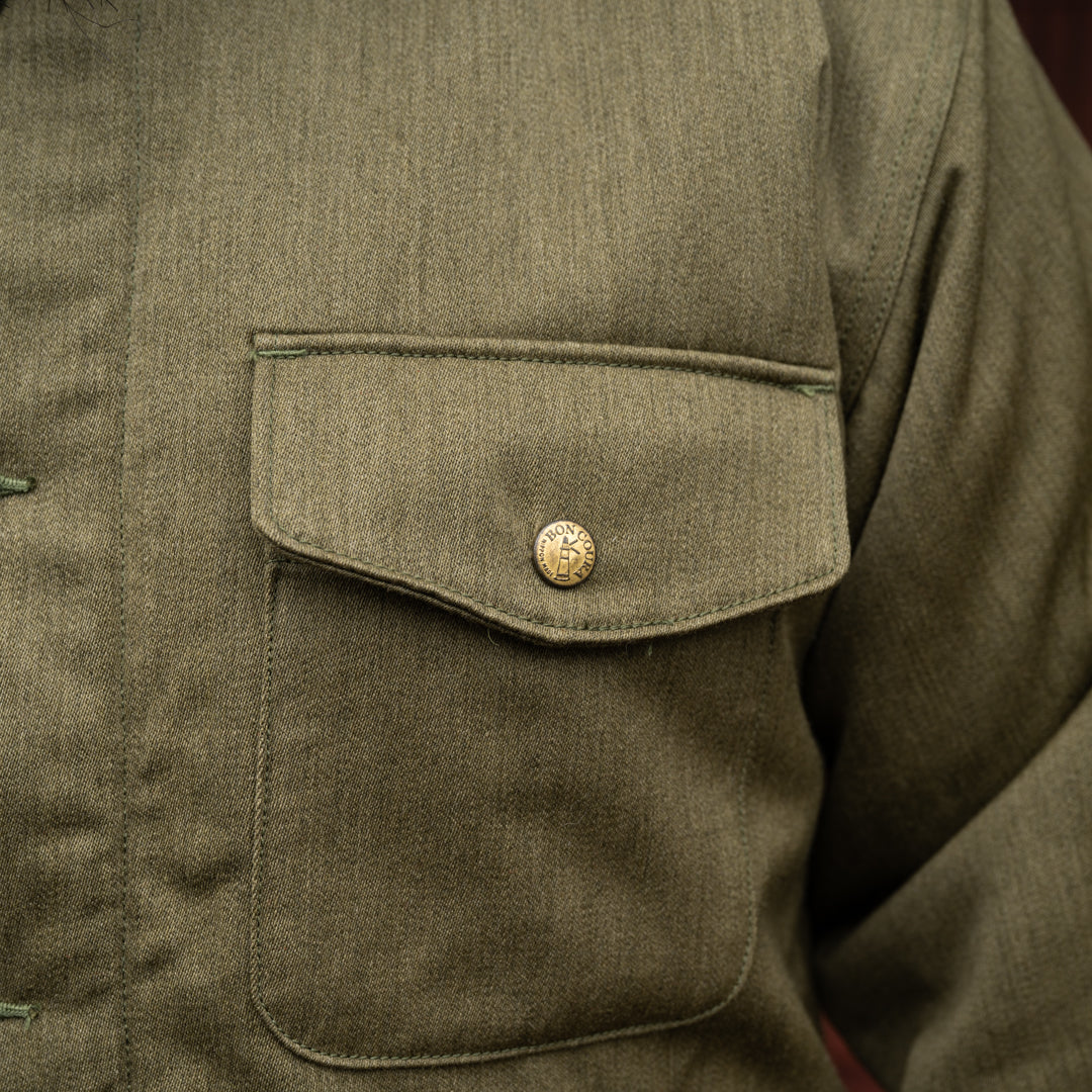Deck Jacket Military Olive