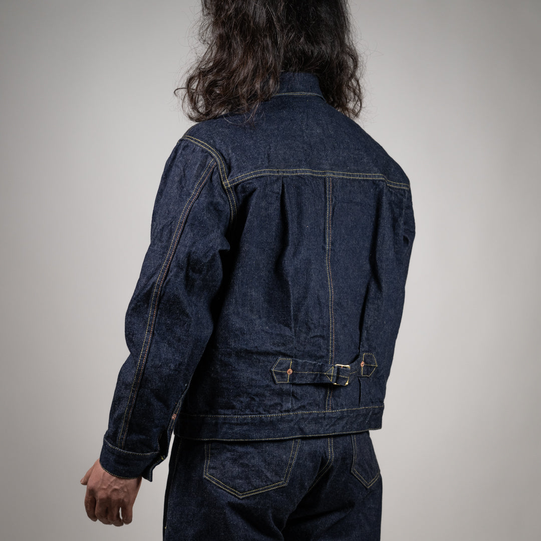BONCOURA 1st Jacket 43 WWⅡ Natural Indigo Dye 15th Anniversary Model