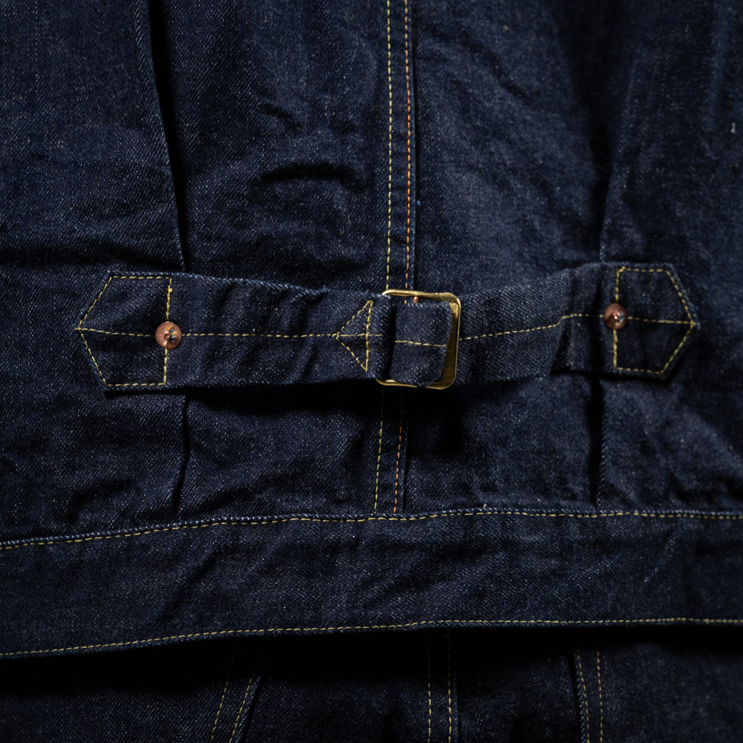 BONCOURA 1st Jacket 43 WWⅡ Natural Indigo Dye 15th Anniversary Model