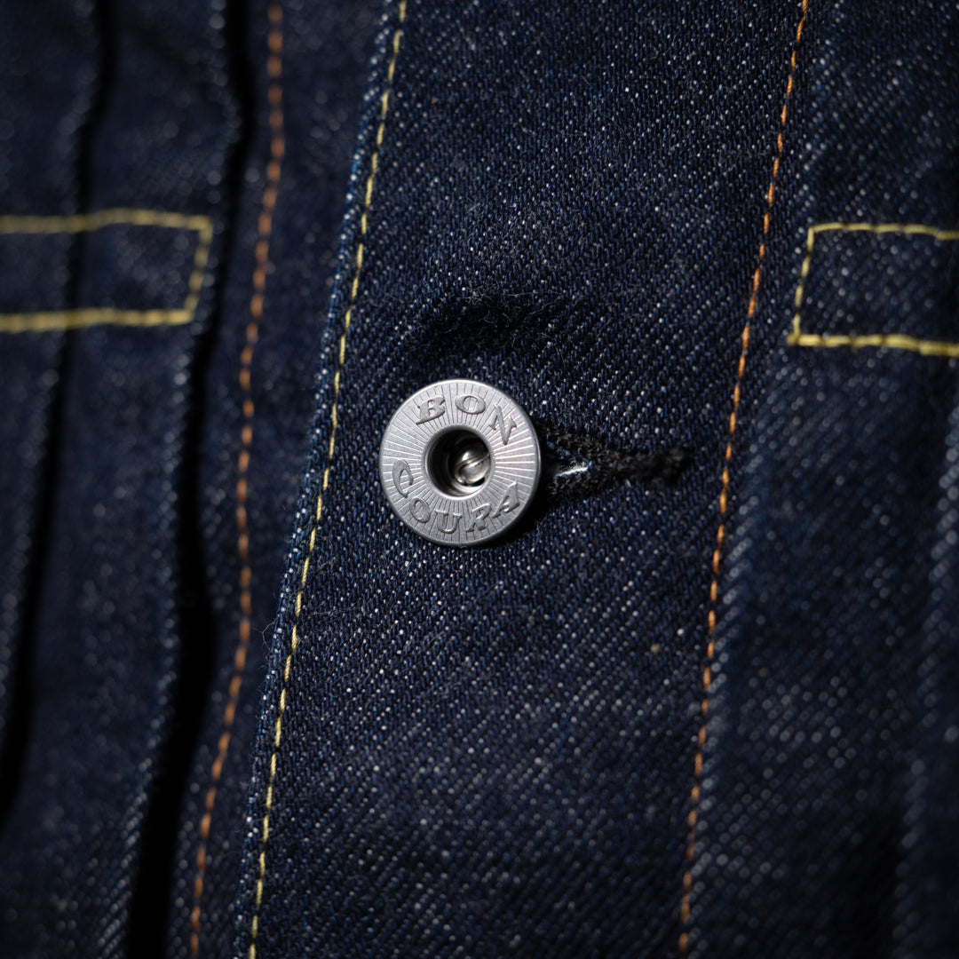 BONCOURA 1st Jacket 43 WWⅡ Natural Indigo Dye 15th Anniversary Model