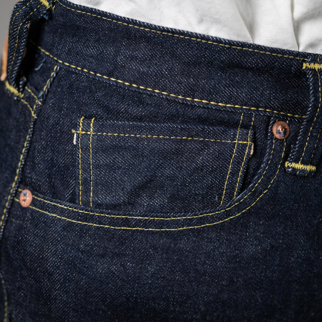 BONCOURA 43XX WWⅡ Denim Natural Indigo Dye 15th Anniversary Model