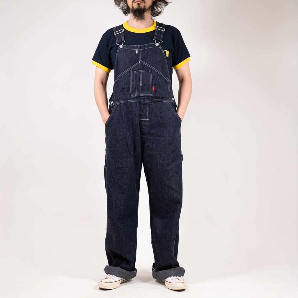 Overall Denim indigo SALON LIMITED – BONCOURA Official Online Store