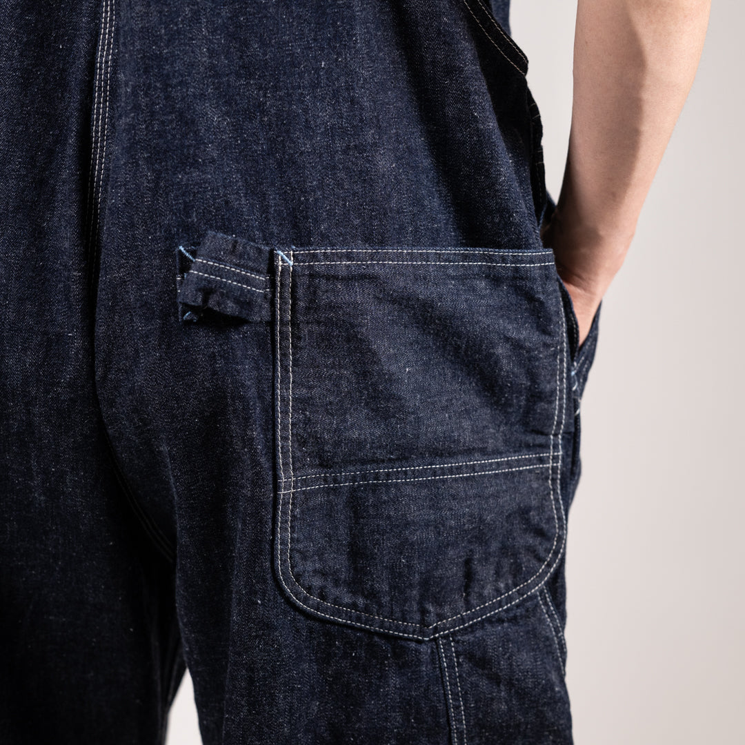 Overall Denim indigo SALON LIMITED