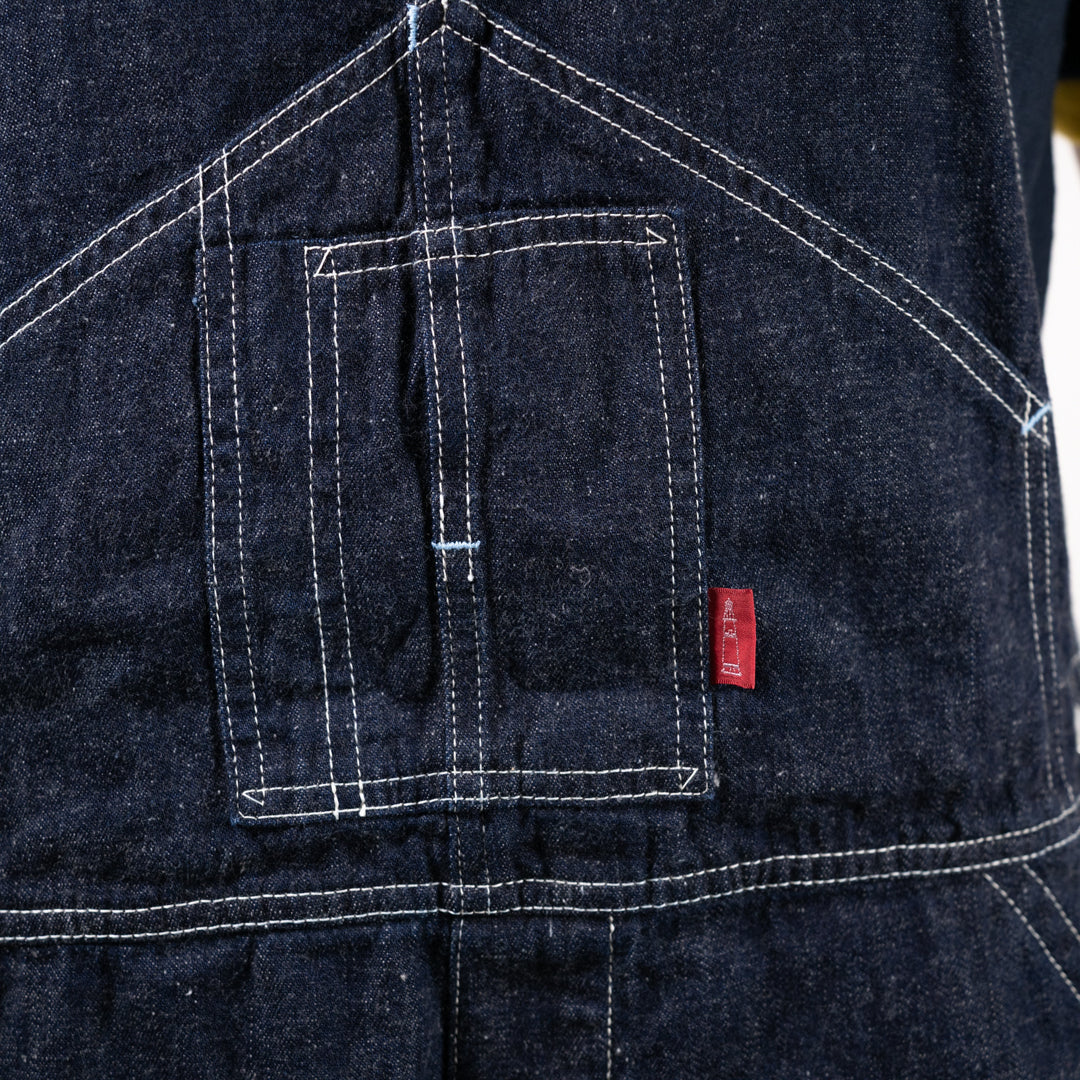 Overall Denim indigo SALON LIMITED