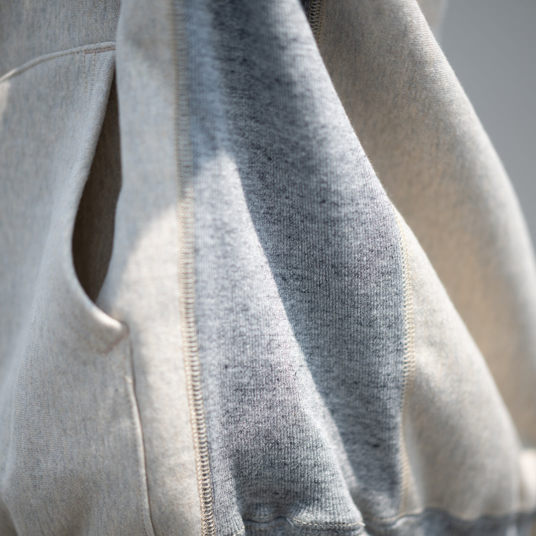 Origin Hoodie oatmeal × gray Salt And Pepper SALON LIMITED