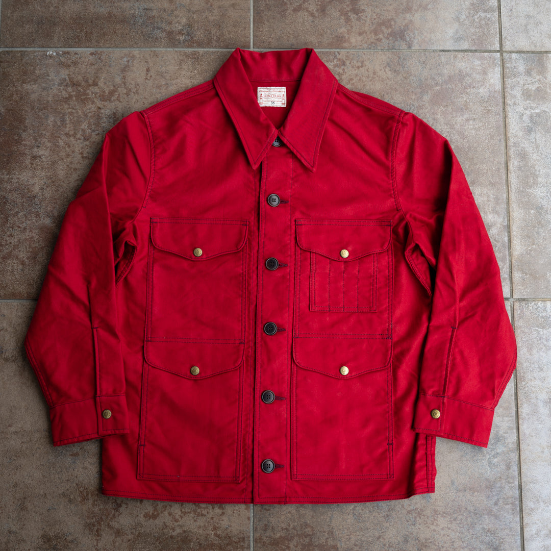 Cruiser Jacket Moleskin red SALON LIMITED