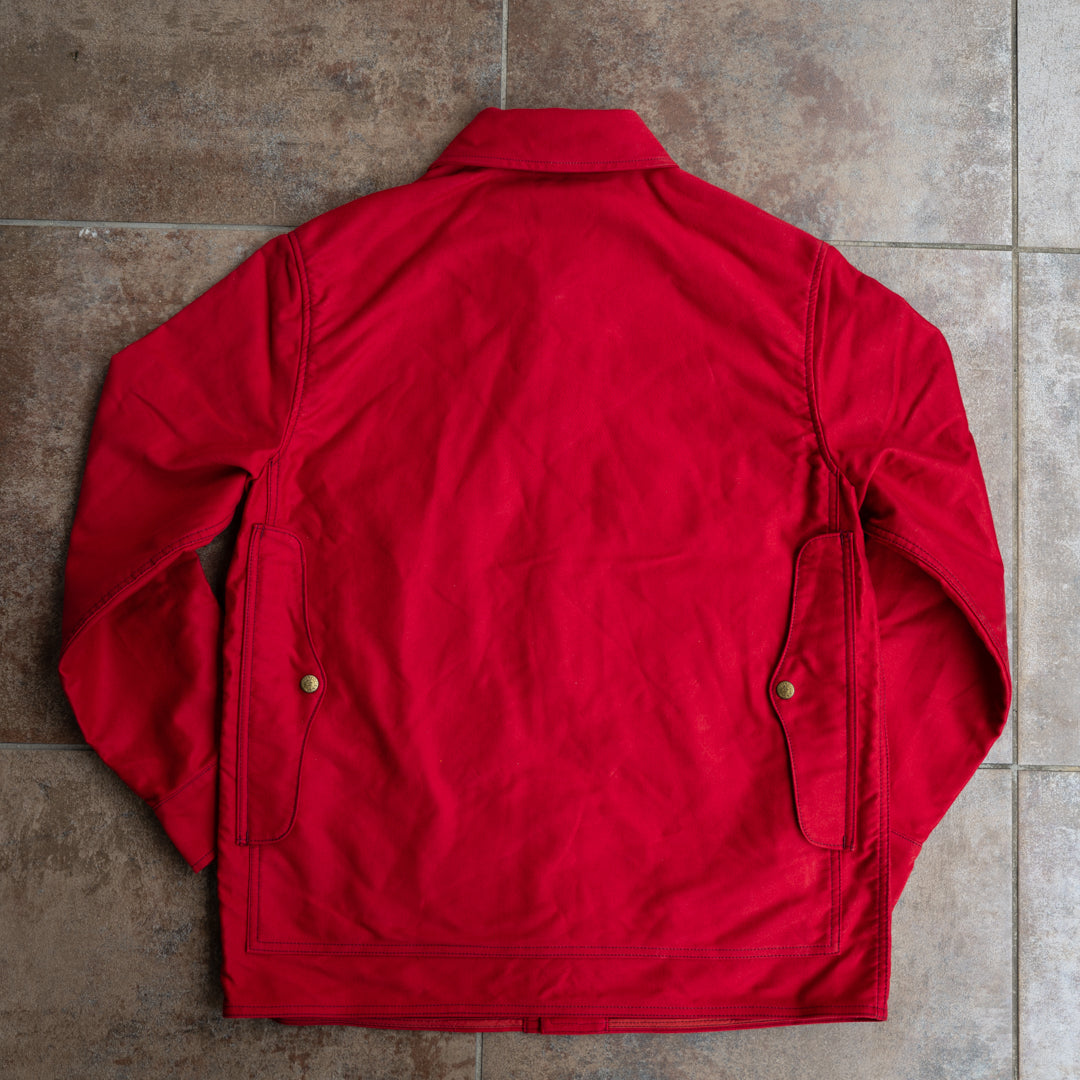 Cruiser Jacket Moleskin red SALON LIMITED