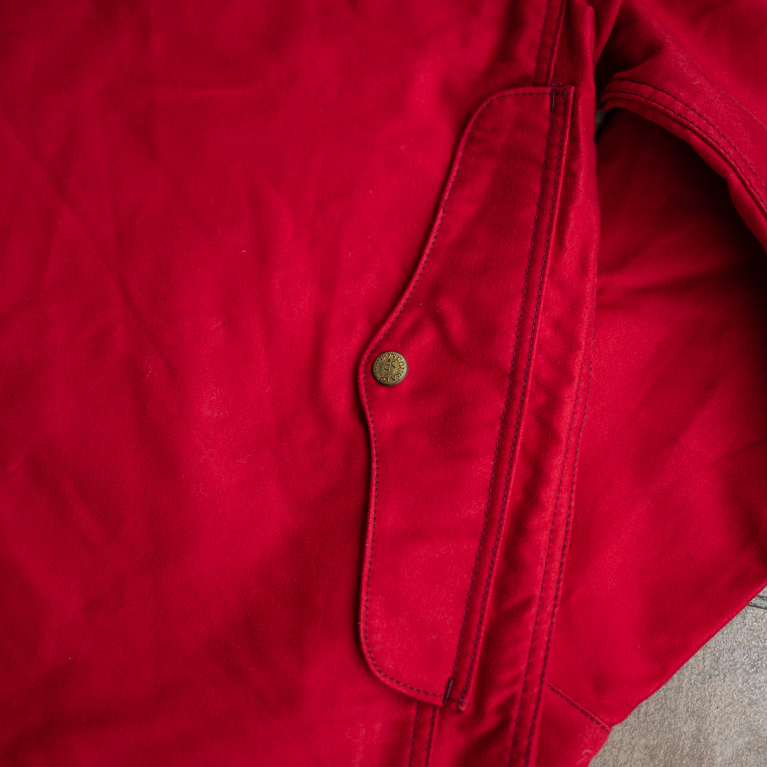 Cruiser Jacket Moleskin red SALON LIMITED