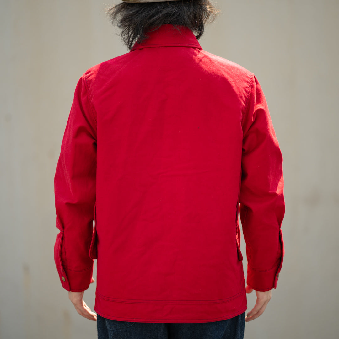 Cruiser Jacket Moleskin red SALON LIMITED