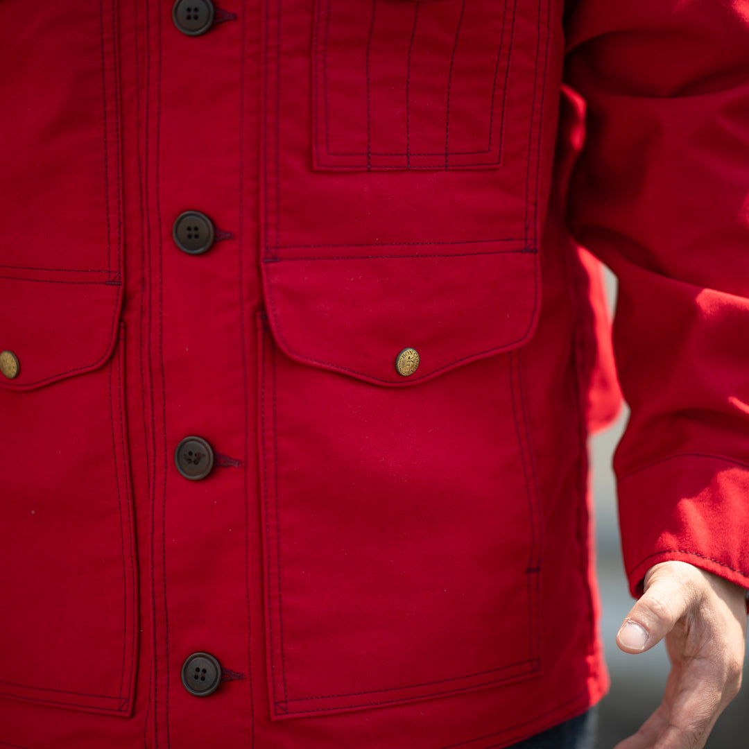 Cruiser Jacket Moleskin red SALON LIMITED