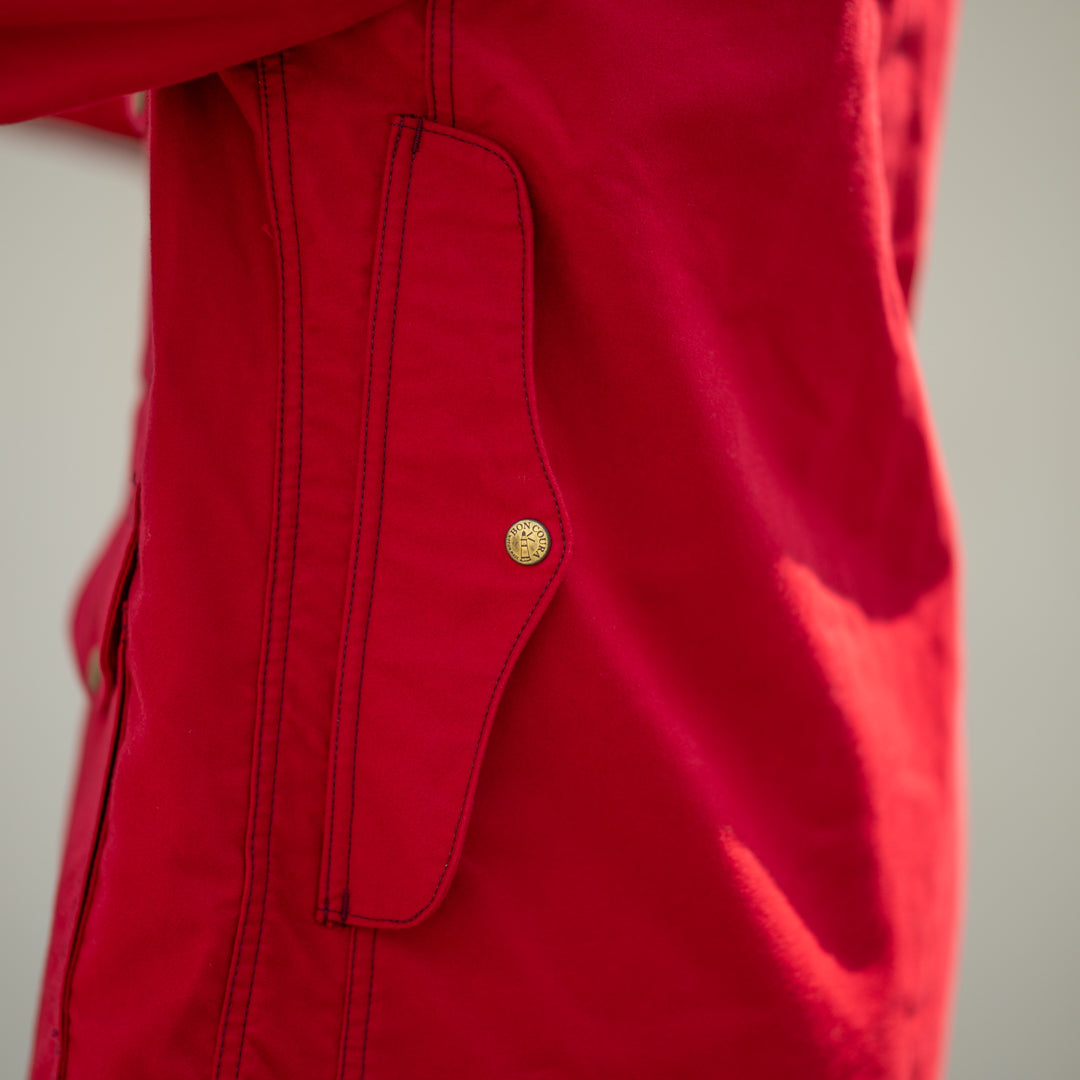 Cruiser Jacket Moleskin red SALON LIMITED