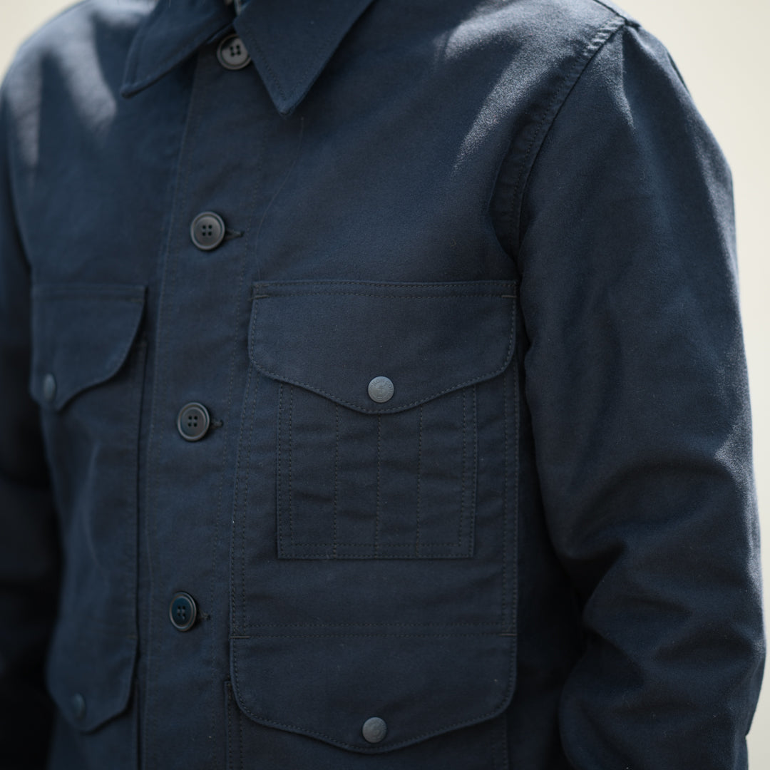 Cruiser Jacket Moleskin dark navy