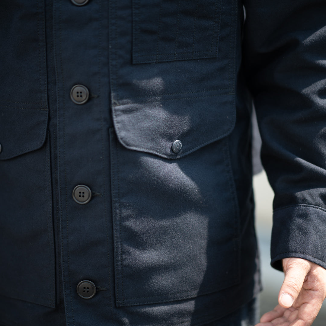 Cruiser Jacket Moleskin dark navy