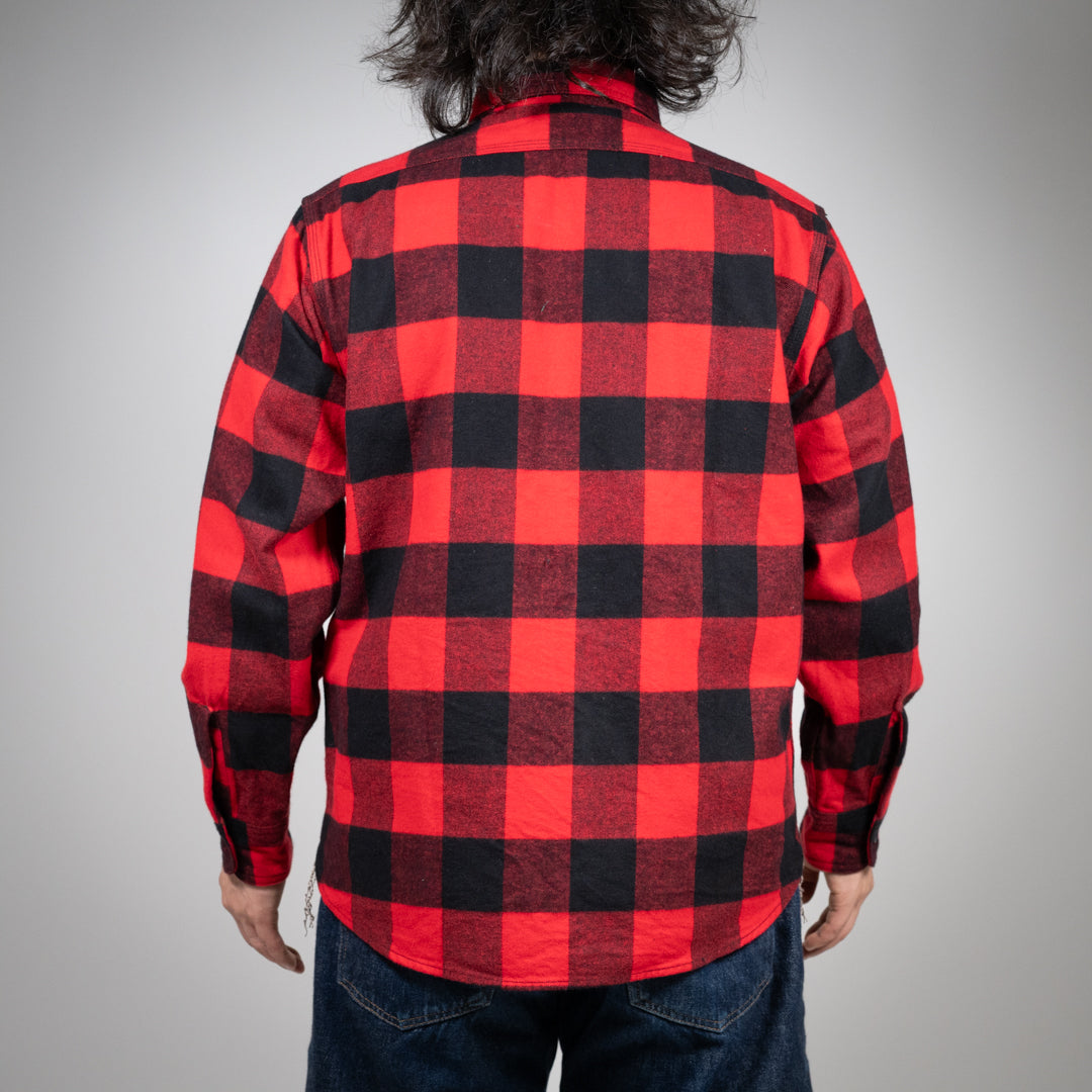 Work Shirt Flannel Buffalo Check red