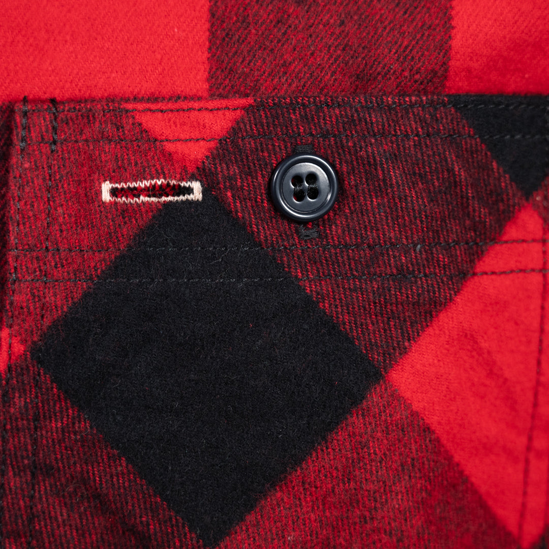 Work Shirt Flannel Buffalo Check red