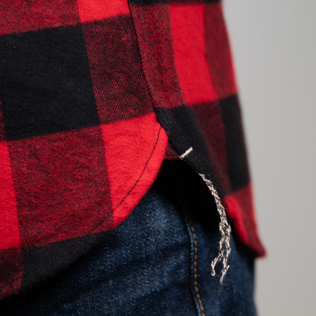 Work Shirt Flannel Buffalo Check red