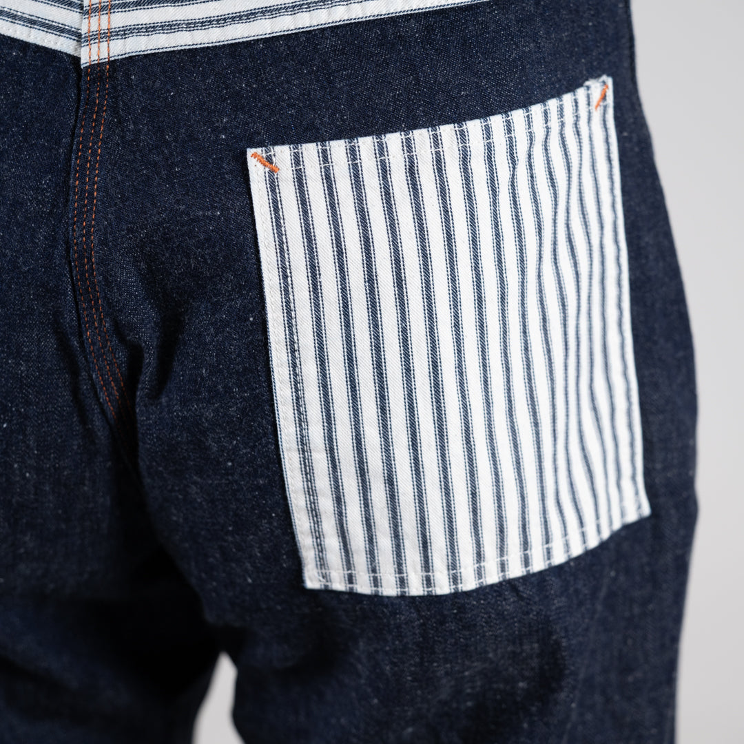 Prisoner Work Pants Denim Hickory indigo SALON LIMITED
