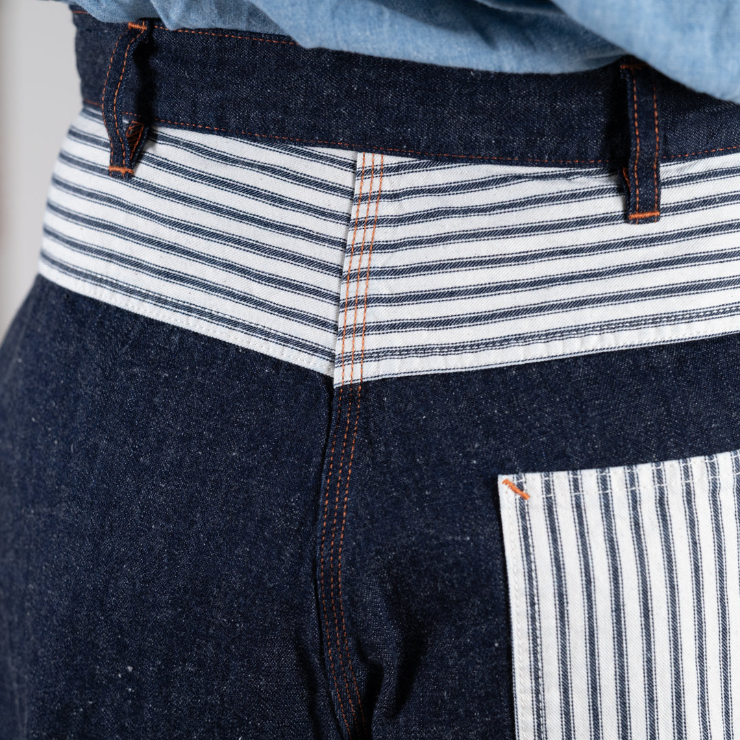 Prisoner Work Pants Denim Hickory indigo SALON LIMITED