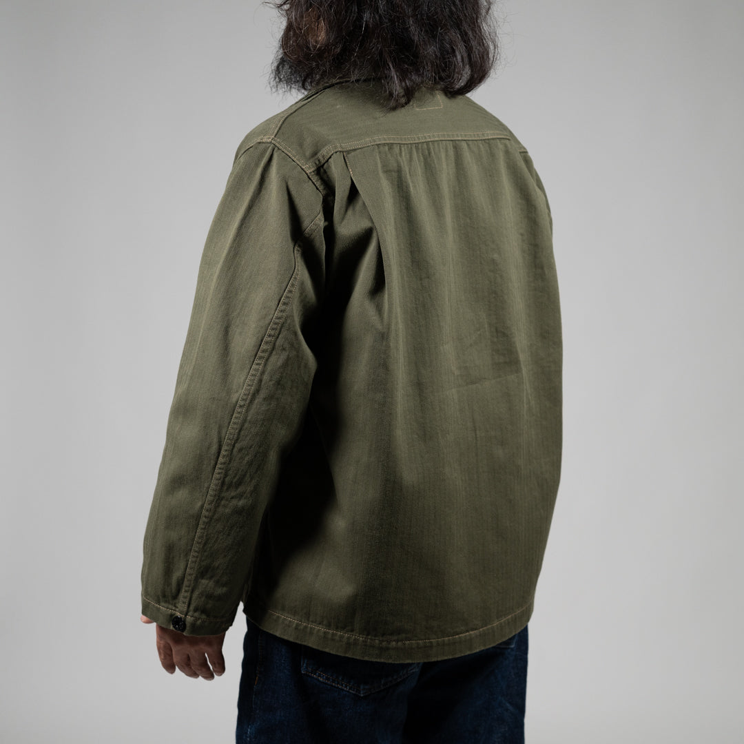 B-43 USN Threne Vat Dye olive