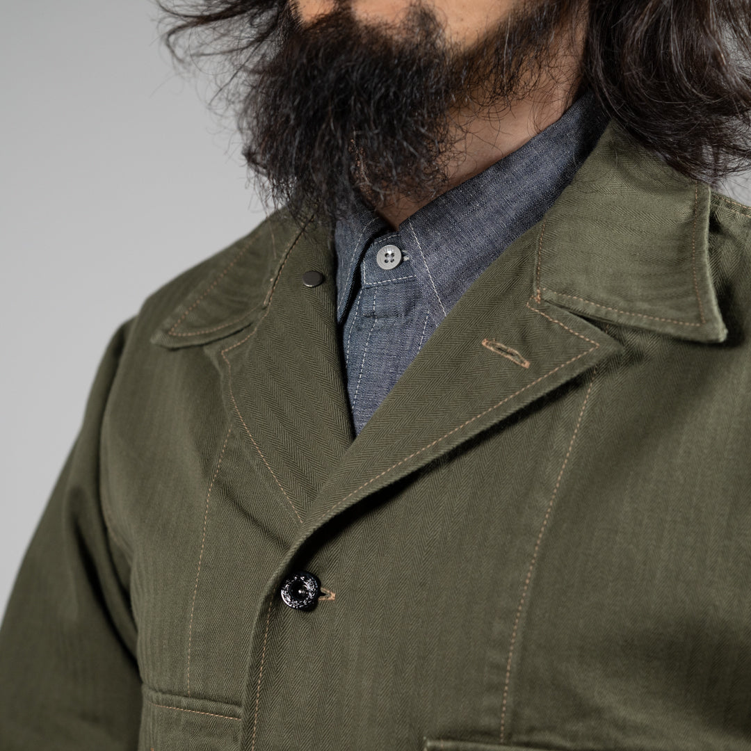 B-43 USN Threne Vat Dye olive