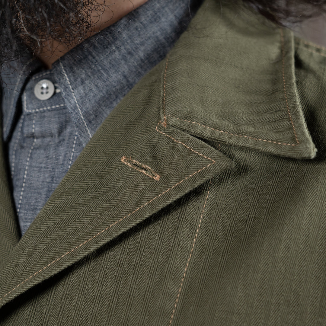 B-43 USN Threne Vat Dye olive