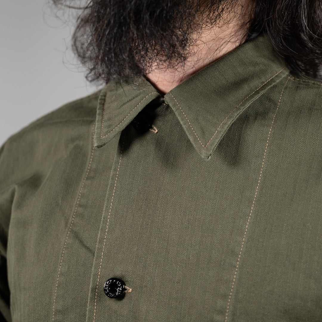 B-43 USN Threne Vat Dye olive