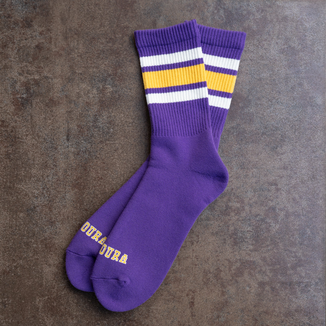 Tube Socks purple SALON LIMITED