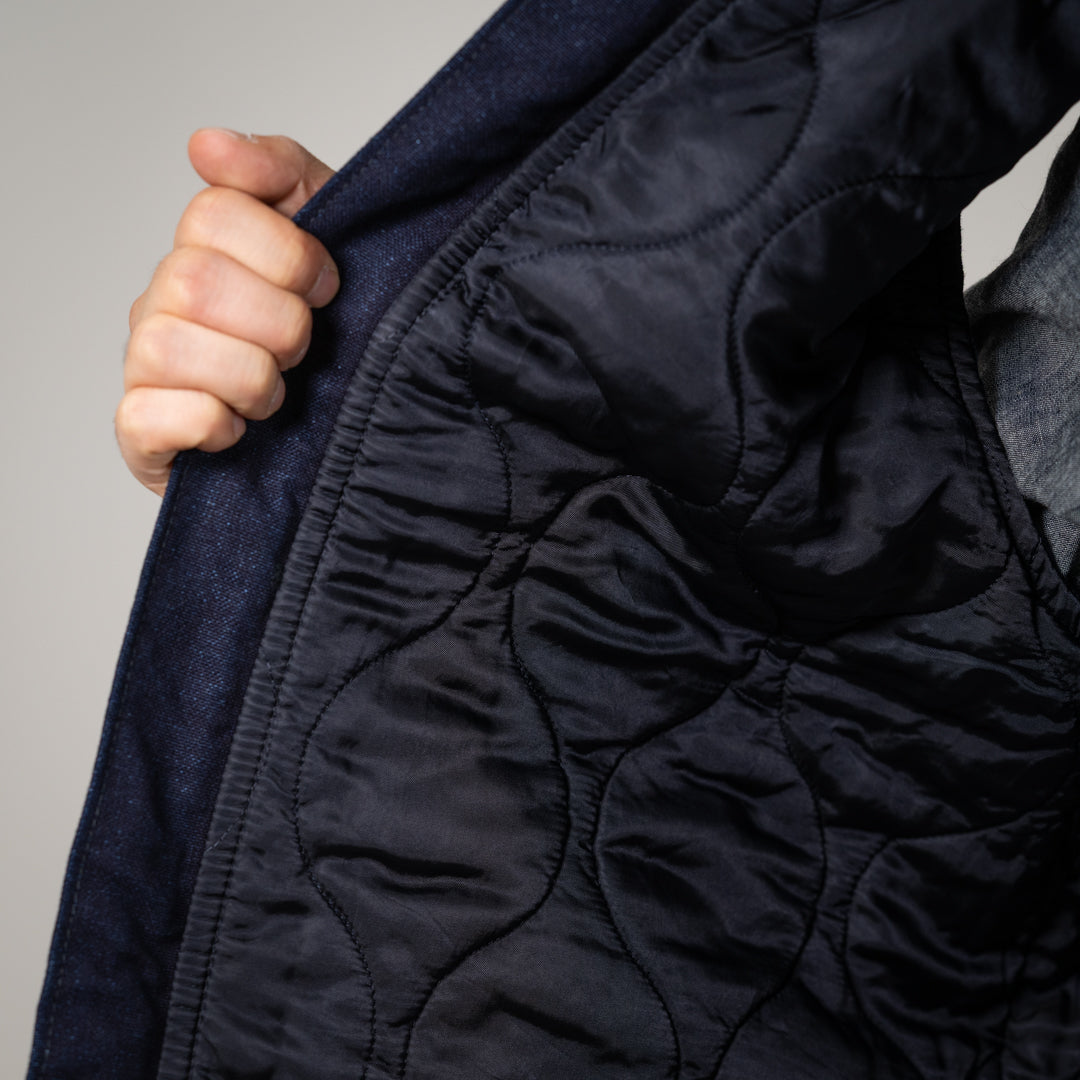 Motor City Vest Duck indigo Rope Dye