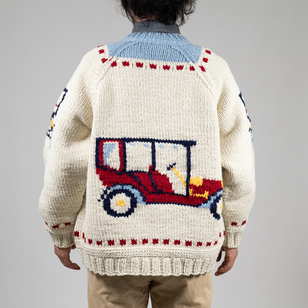 Hand-Knit Cowichan Sweater Classic Car