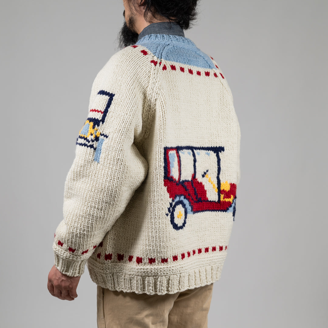 Hand-Knit Cowichan Sweater Classic Car