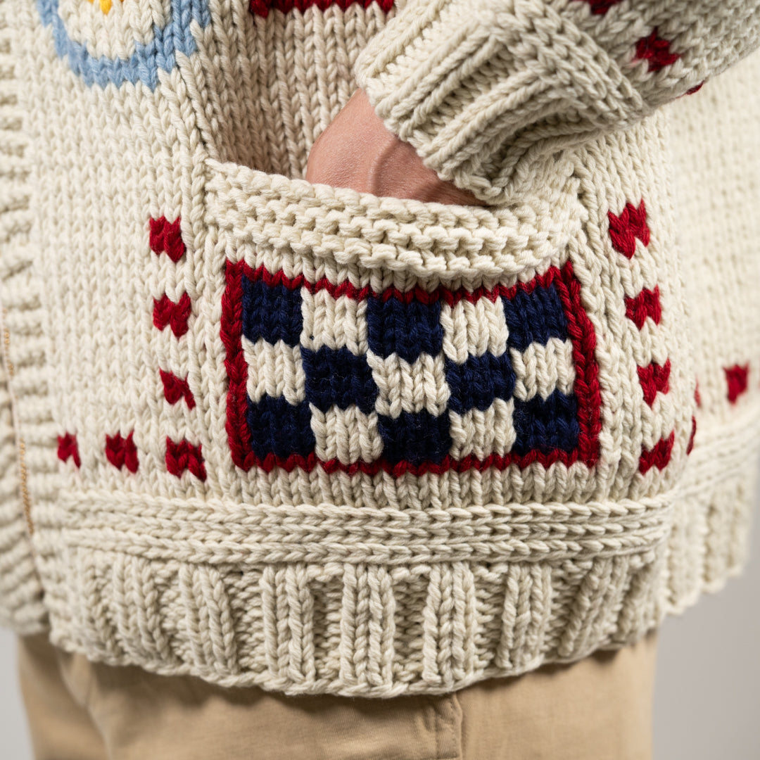 Hand-Knit Cowichan Sweater Classic Car