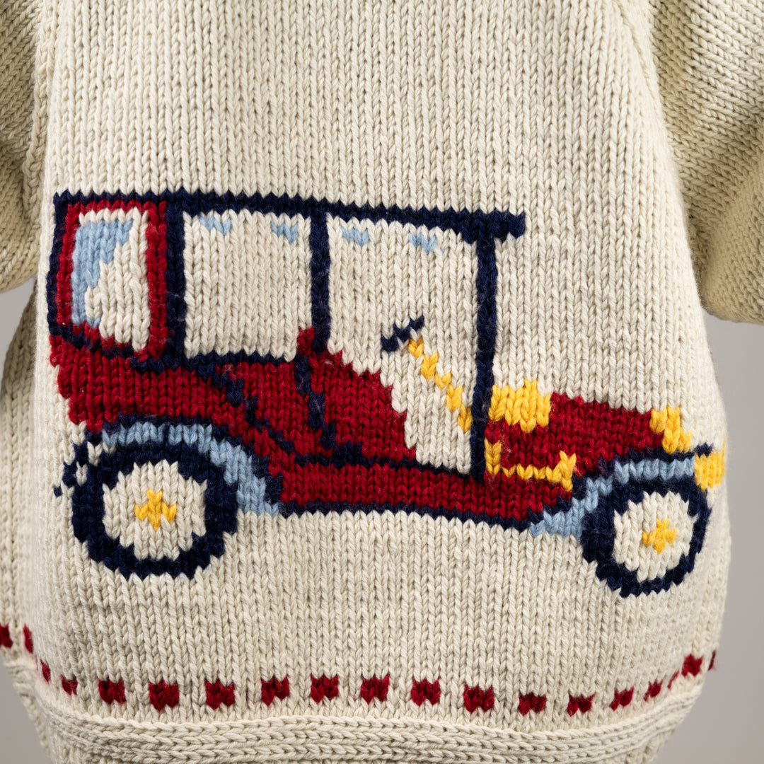 Hand-Knit Cowichan Sweater Classic Car