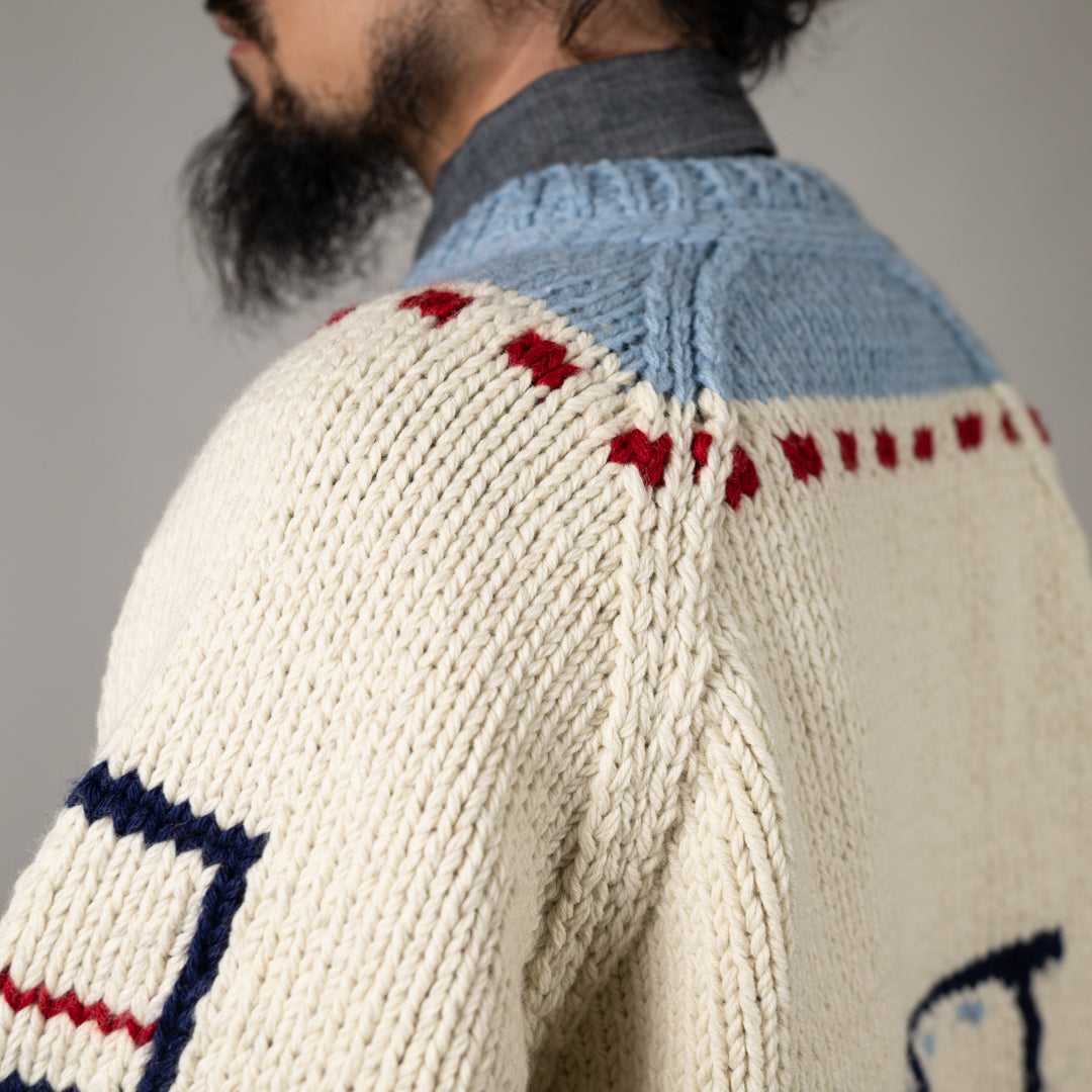 Hand-Knit Cowichan Sweater Classic Car