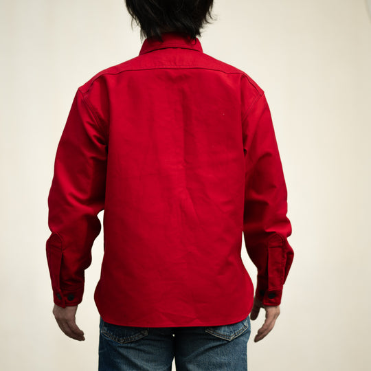 CPO Shirt Moleskin red