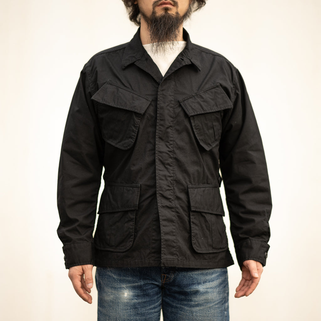 BONCOURA Fatigues Jacket Poplin black – BONCOURA Official