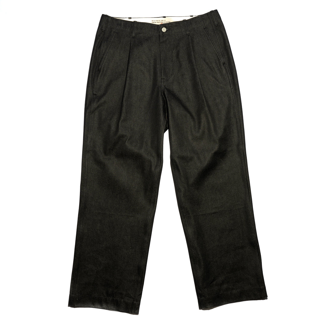 One Tack Trousers West Point Denim black